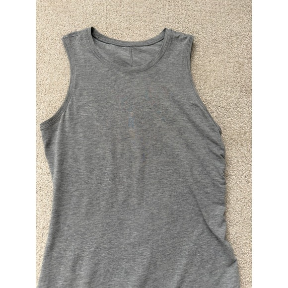 Lululemon Cinch It Dress Heathered Medium Grey - Picture 5 of 9